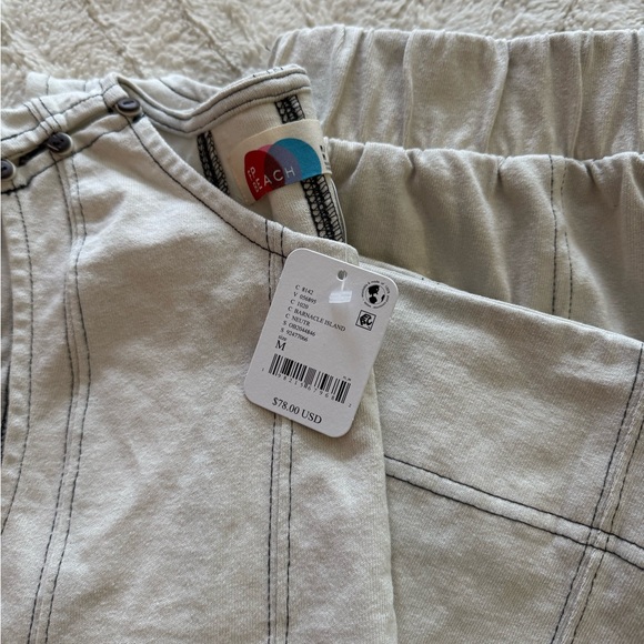 NWT Free People Strata Set ivory M - Picture 4 of 4